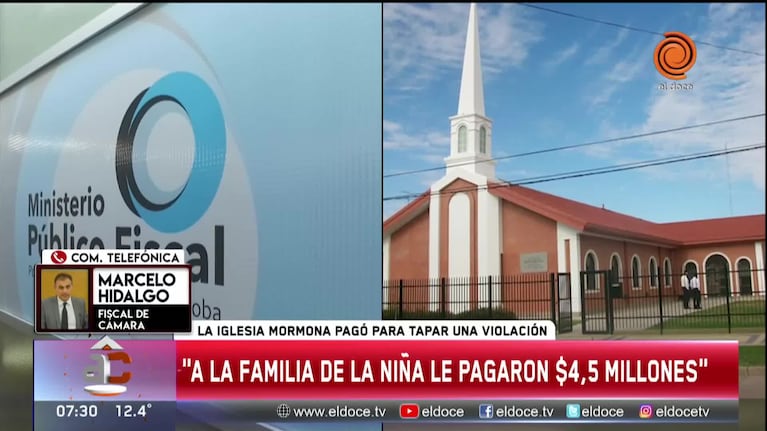 La palabra del fiscal Hidalgo por el caso de la Iglesia Mormona