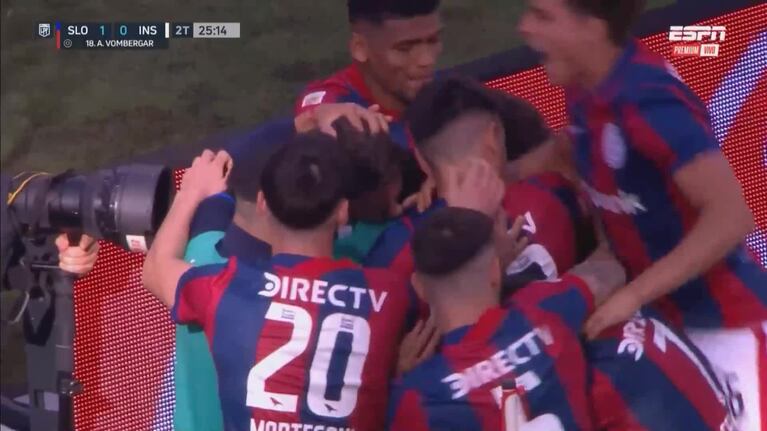 Penal pólemico y gol: el 1-0 de San Lorenzo a Instituto