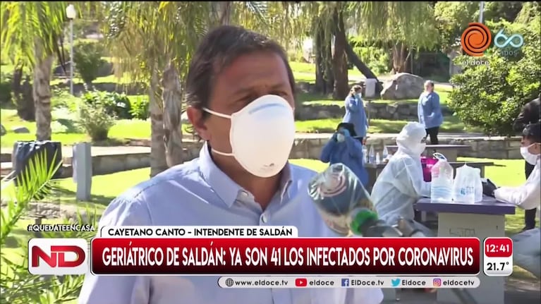 Más casos de coronavirus en el geriátrico de Saldán