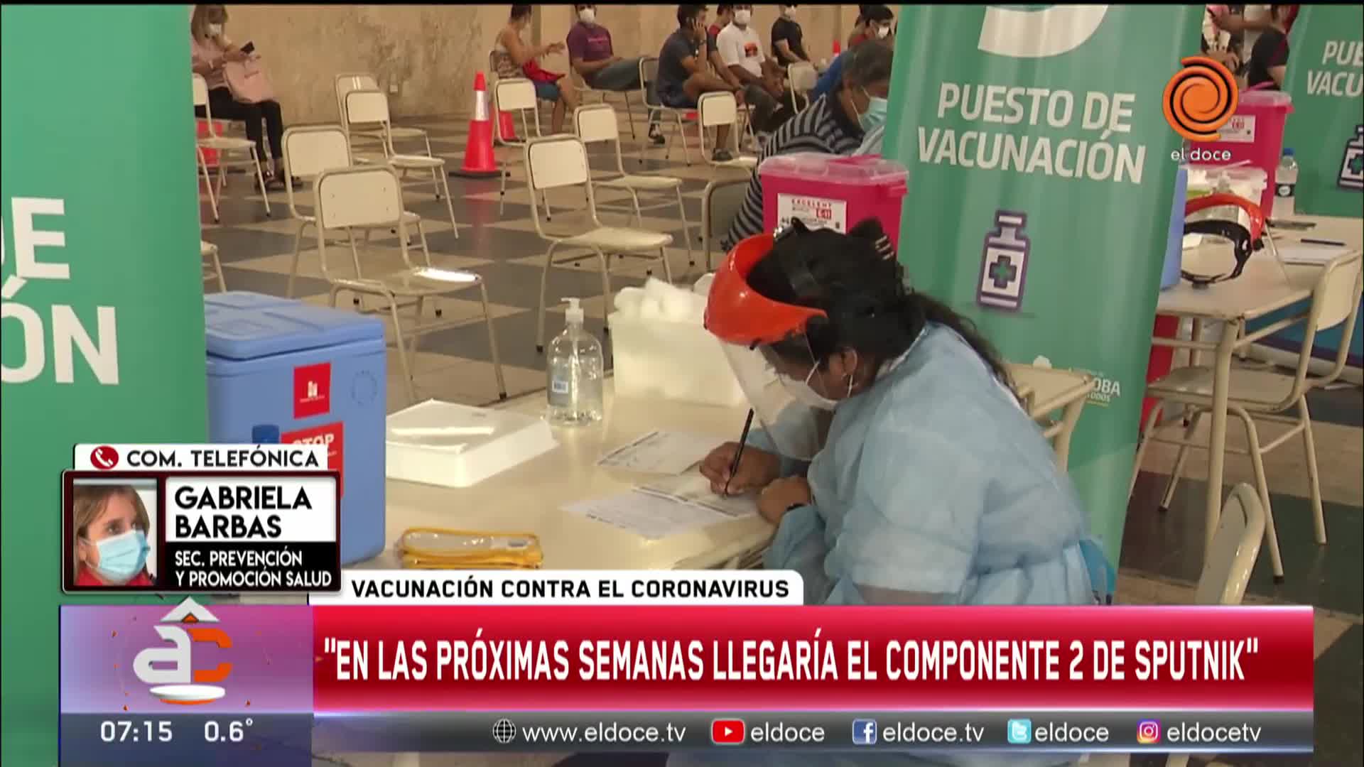 Barbás sobre la vacunación de menores: "Hay una fuerte adherencia"