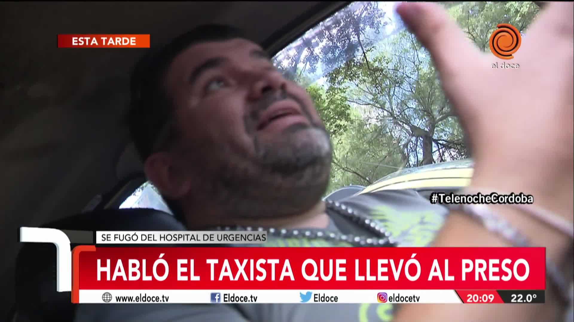 El taxista que levantó al preso: "Me dijo 'yo no robo taxis ni remises'"