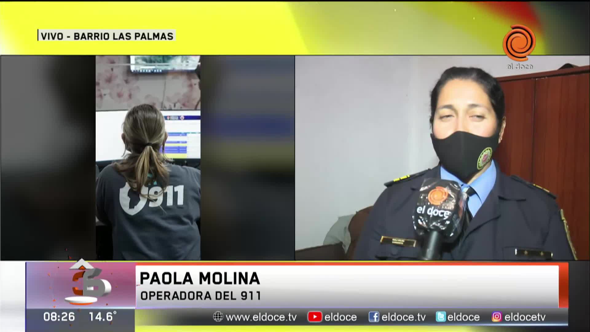 Salvó a su mamá atragantada gracias a la ayuda de una operadora del 911