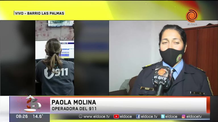 Salvó a su mamá atragantada gracias a la ayuda de una operadora del 911