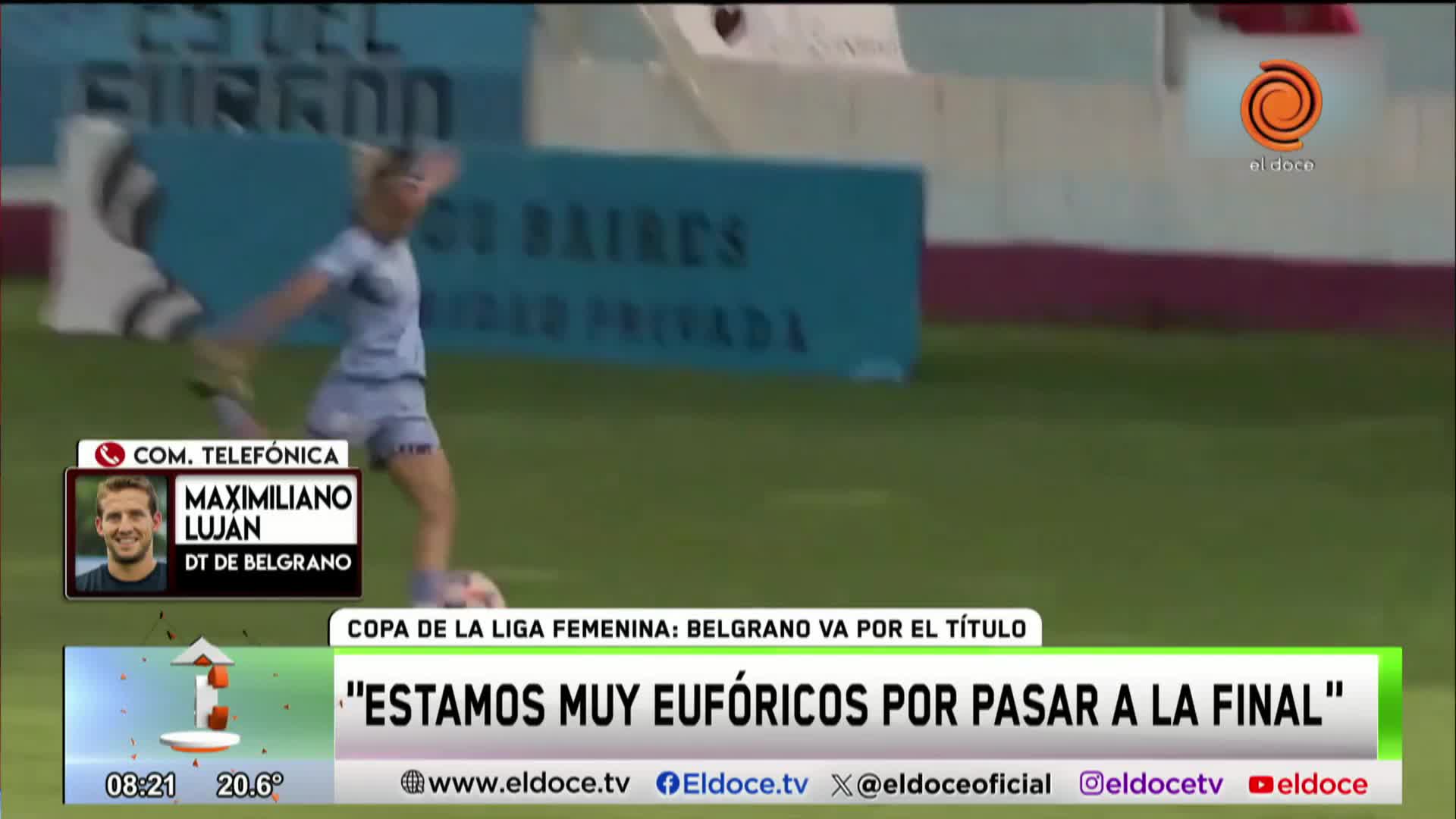 El equipo femenino de Belgrano va por el título: la reflexión del DT