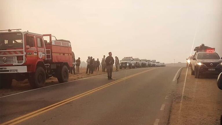 El susto de los turistas que quedaron varados en el Champaquí por el fuego
