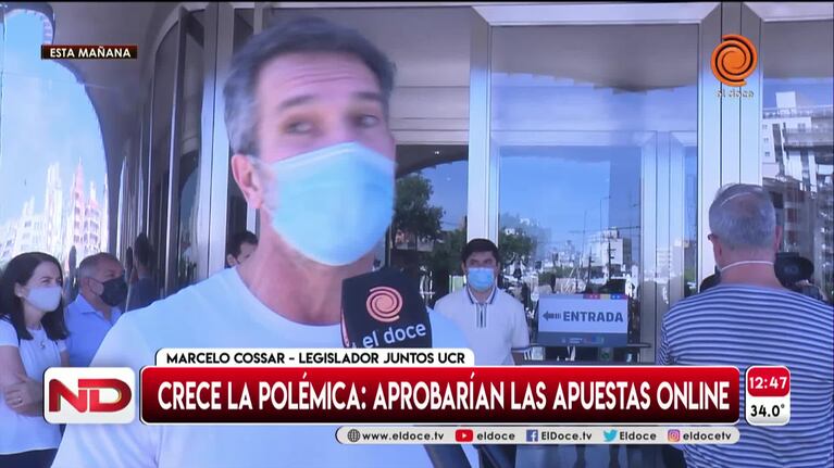 Legislatura: dirigentes se movilizaron para rechazar el proyecto de juego online