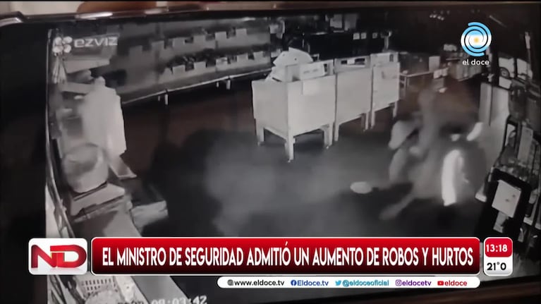 Julián López admitió un aumento en los robos en Córdoba