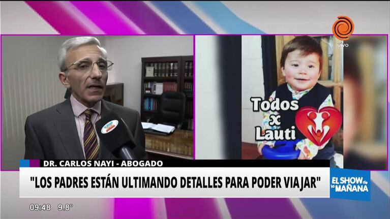 La Justicia ordenó a la Nación cubrir el tratamiento de Lauti