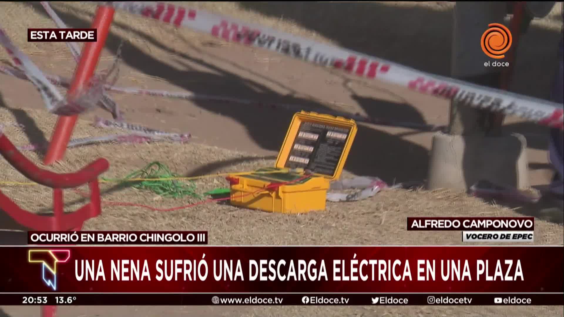 Descarga eléctrica en una plaza: “Las condiciones estaban dadas para que esto no pasara”