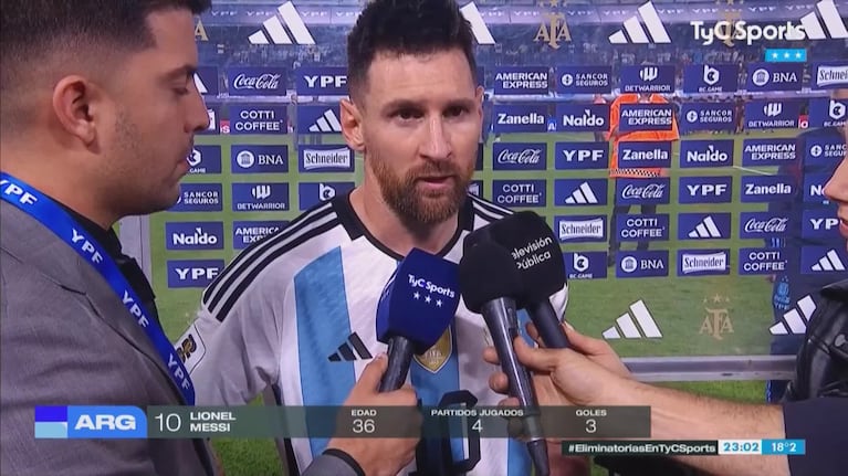 El lapidario consejo de Messi a los juveniles uruguayos