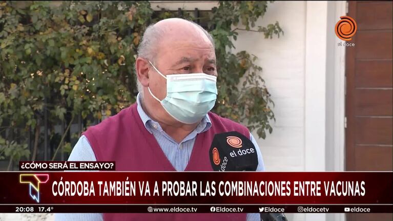 Combinaciones de vacunas en Córdoba: "Será voluntario y con consentimiento"