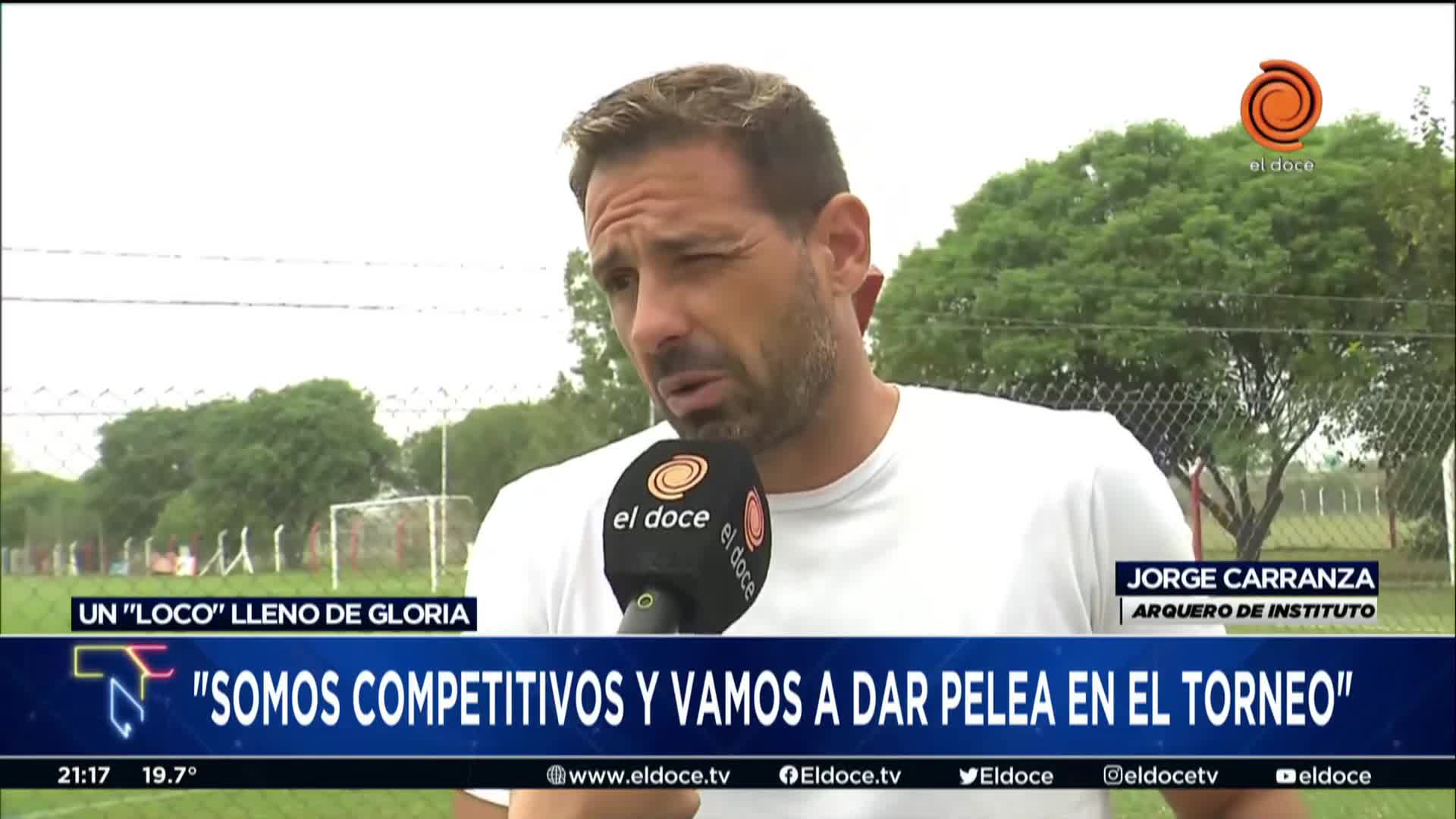 El Loco Carranza y la esencia de Instituto: "Vamos a dar pelea en el torneo"