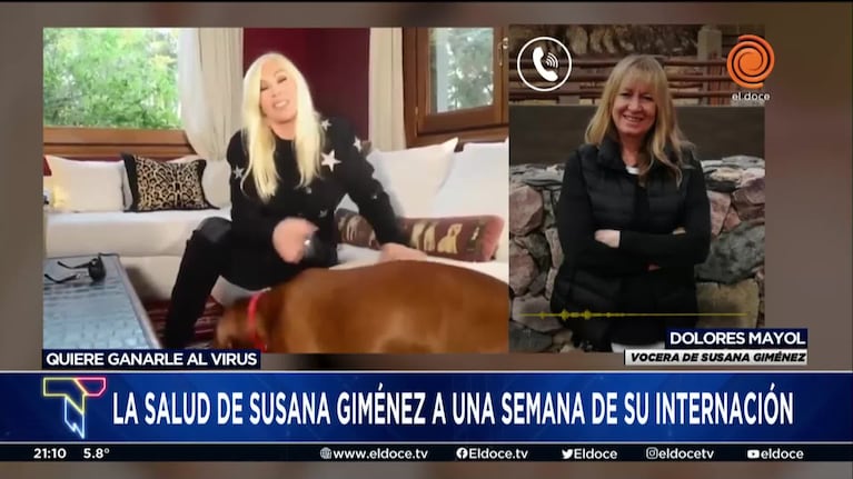 Preocupa la salud de Susana Giménez, internada con coronavirus