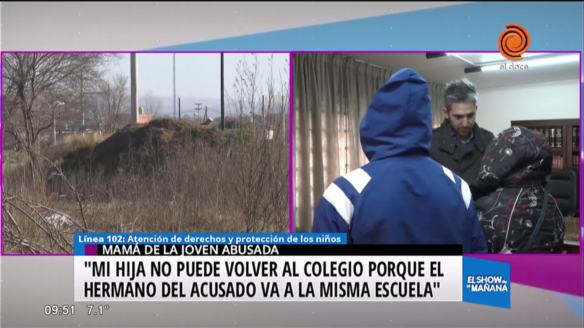 Los padres de la menor violada denuncian amenazas