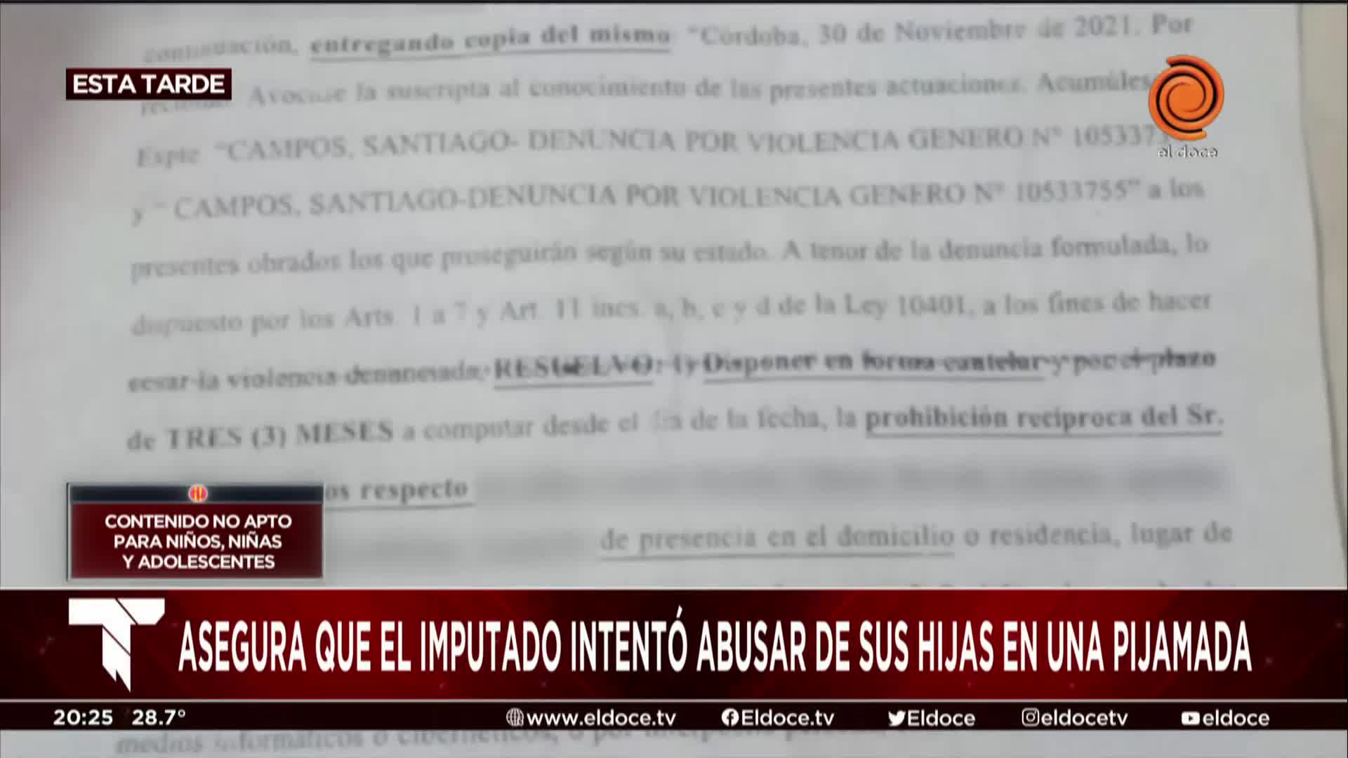 La denuncia por abuso que pesa contra el detenido por la desaparición de Anahí