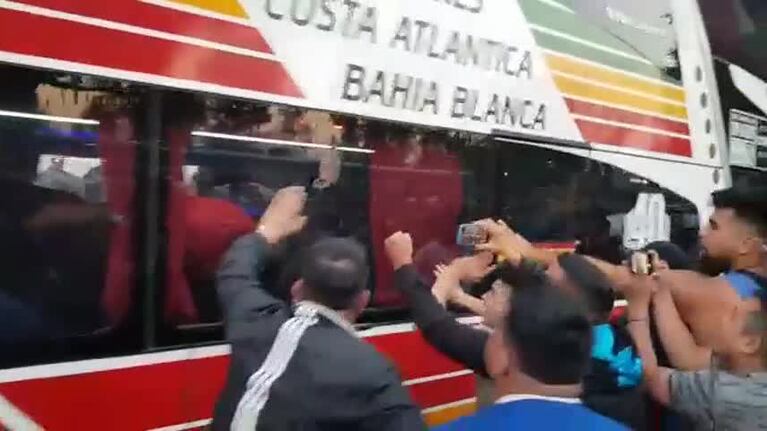 Maradona y Gimnasia rumbo al Kempes