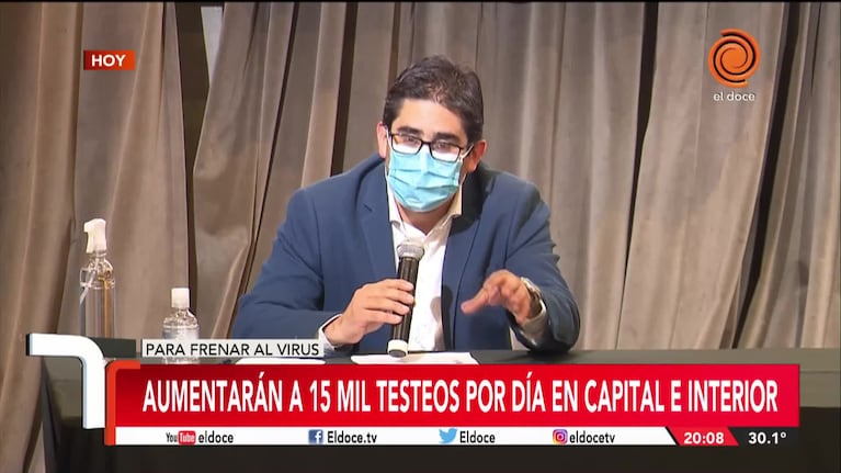 Diego Cardozo: "La disminución de la circulación es casi la misma"