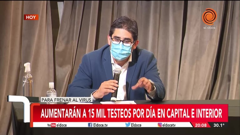 Diego Cardozo: "La disminución de la circulación es casi la misma"