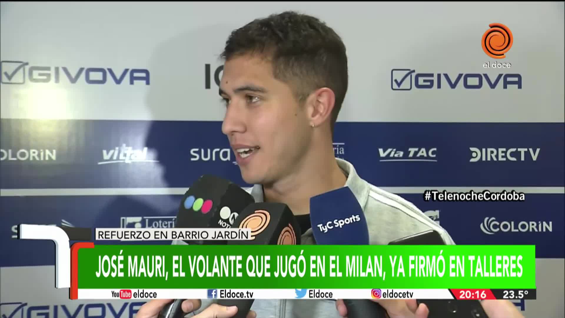 José Mauri: "Vengo a darle una mano al equipo"