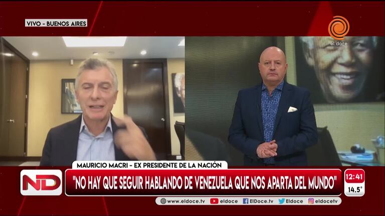 Macri explicó por qué apoya a Negri y Santos