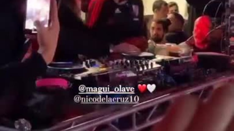 Nico de la Cruz cantó junto a Magui Olave