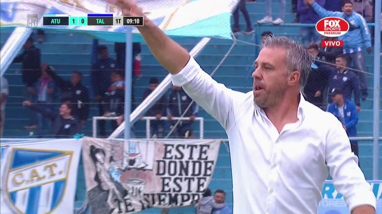 Atlético Tucumán se puso en ventaja ante Talleres