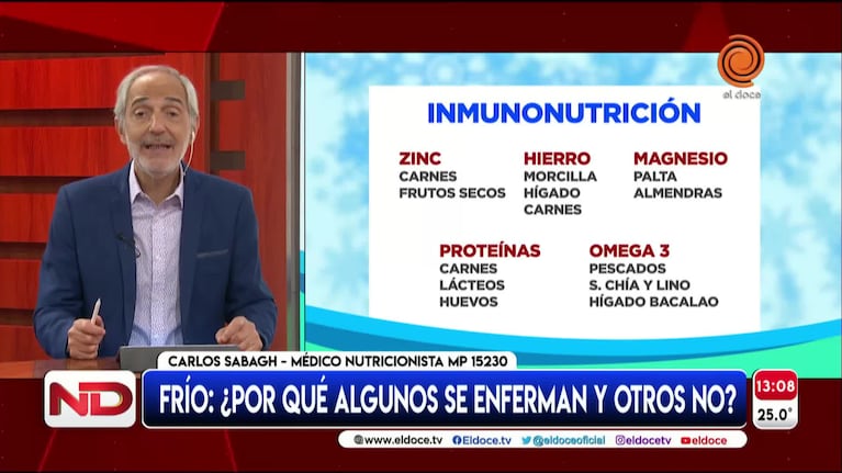 Por qué algunas personas se enferman con el frío y otras no