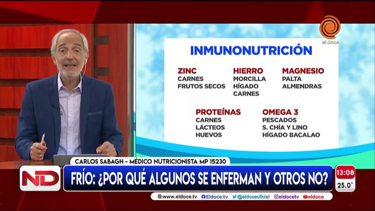 Por qué algunas personas se enferman con el frío y otras no