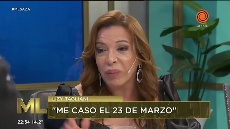 El pedido íntimo de Lizy Tagliani a Mirtha Legrand