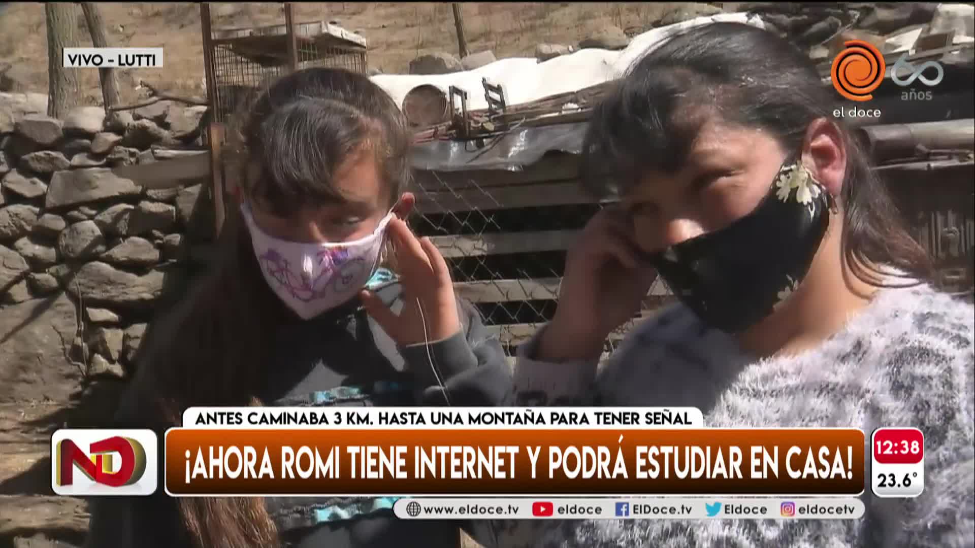 Romina tiene Internet: un grupo de proveedores se solidarizaron