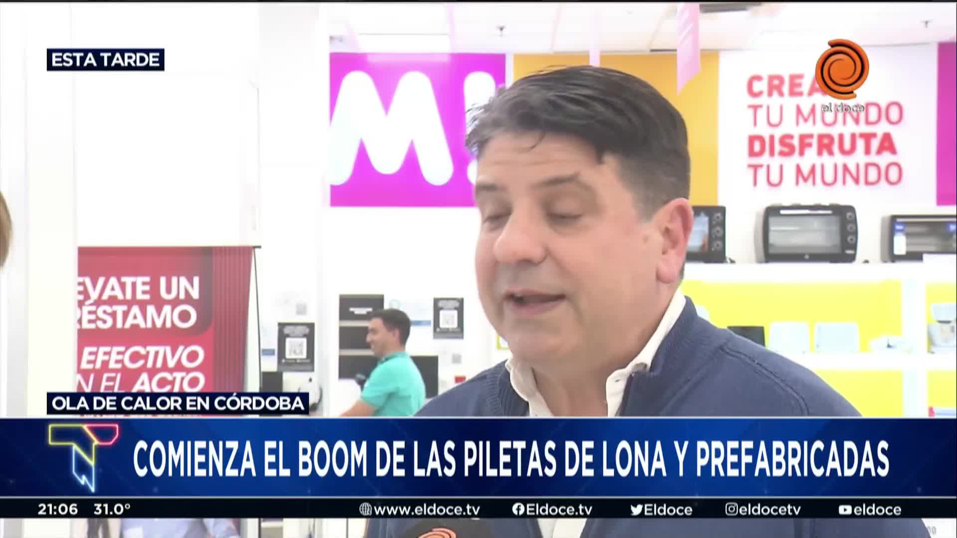 Comienza el boom de las piletas de lona y prefabricadas