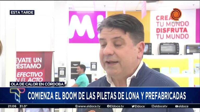 Comienza el boom de las piletas de lona y prefabricadas