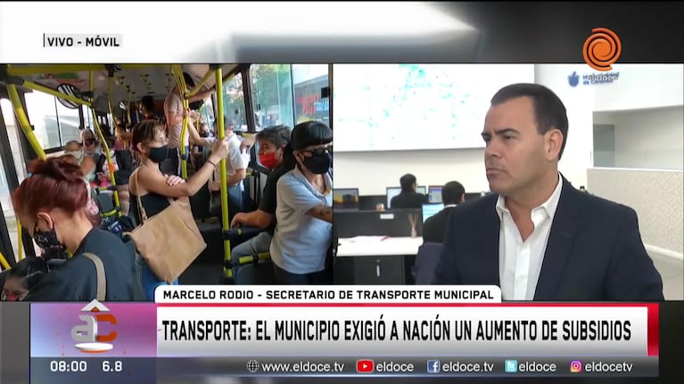 La Municipalidad volvió a exigir aumento en los subsidios al transporte