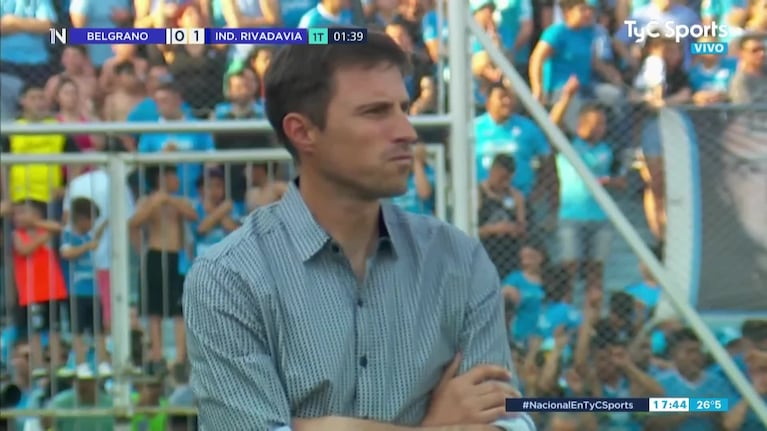 El gol de Klusener al minuto ante Belgrano