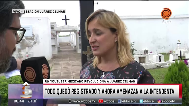 Omar Crew en Estación Juárez Celman: la indignación de la intendenta