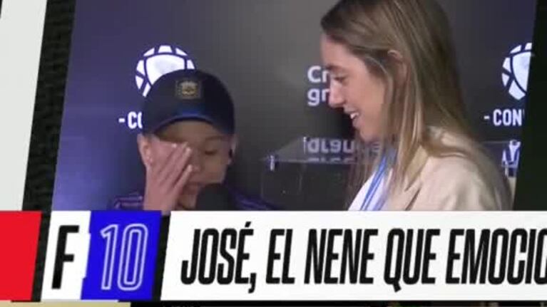 El detrás de escena del nene que emocionó a la Selección