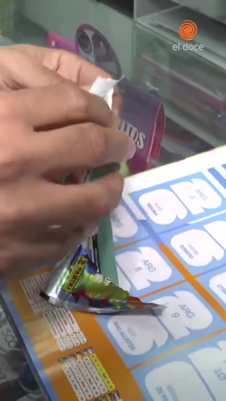 Juampi Lavisse no tuve suerte con las figuritas del Mundial