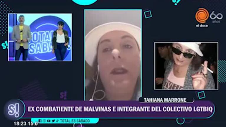 La excombatiente trans y la polémica por la bandera LGBT