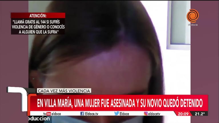 Femicidio en Villa María: el asesino tenía otras denuncias y había estado preso