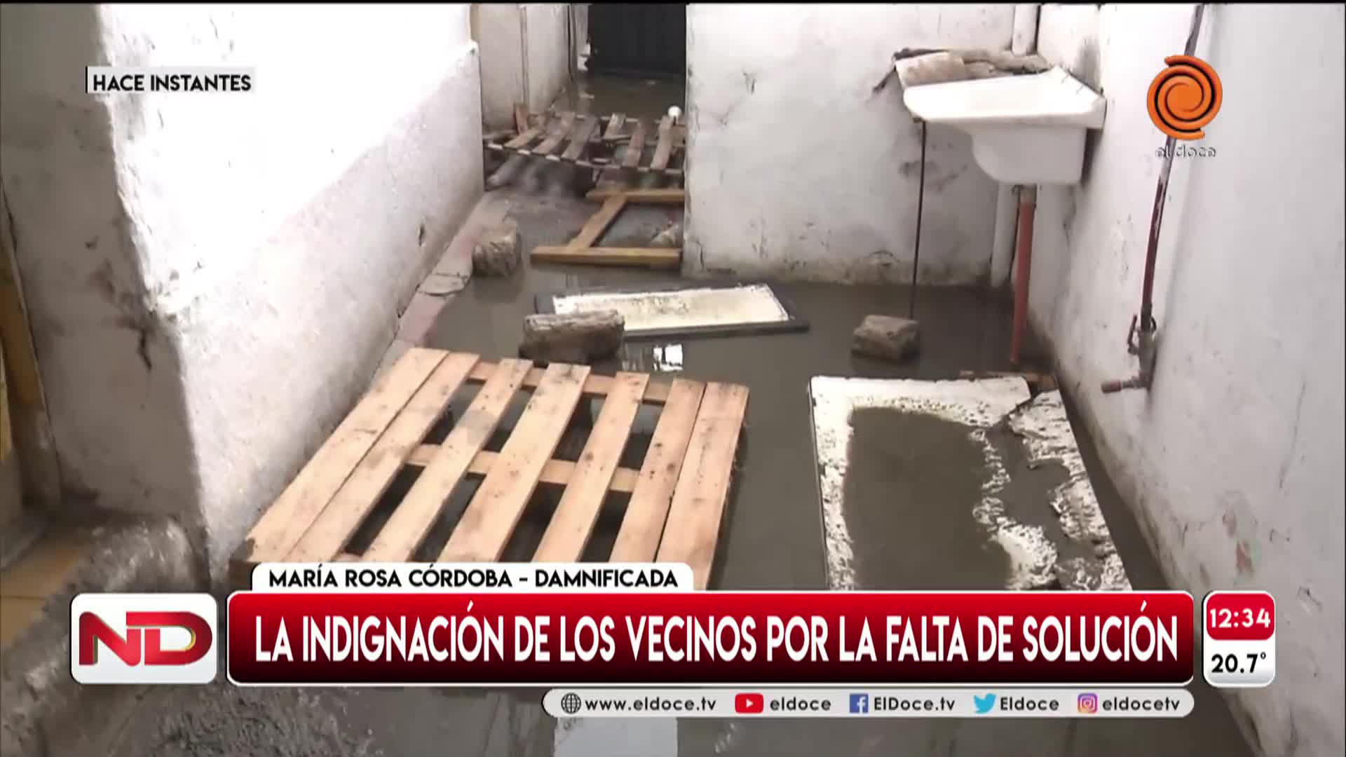 El drama de los vecinos por el desborde cloacal en Alberdi