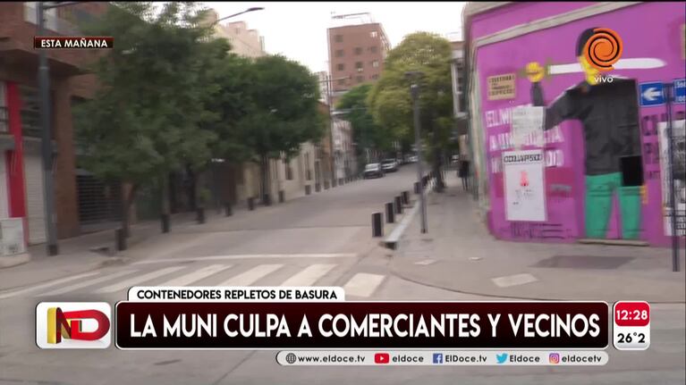 Contenedores repletos de basura: la palabra de la Municipalidad