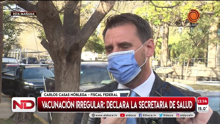 Vacunación irregular: declaró la secretaria de Salud