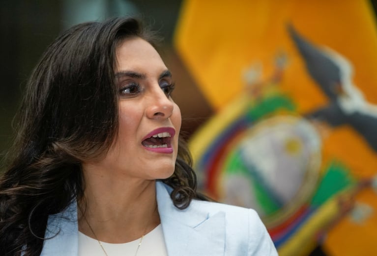 En Telenoche la vicepresidenta de Ecuador cruzó a Noboa: “Manipuló el Estado de derecho”