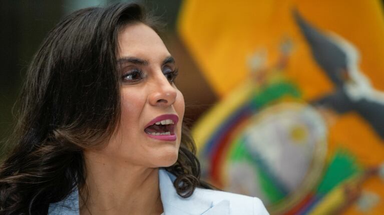 En Telenoche la vicepresidenta de Ecuador cruzó a Noboa: “Manipuló el Estado de derecho”
