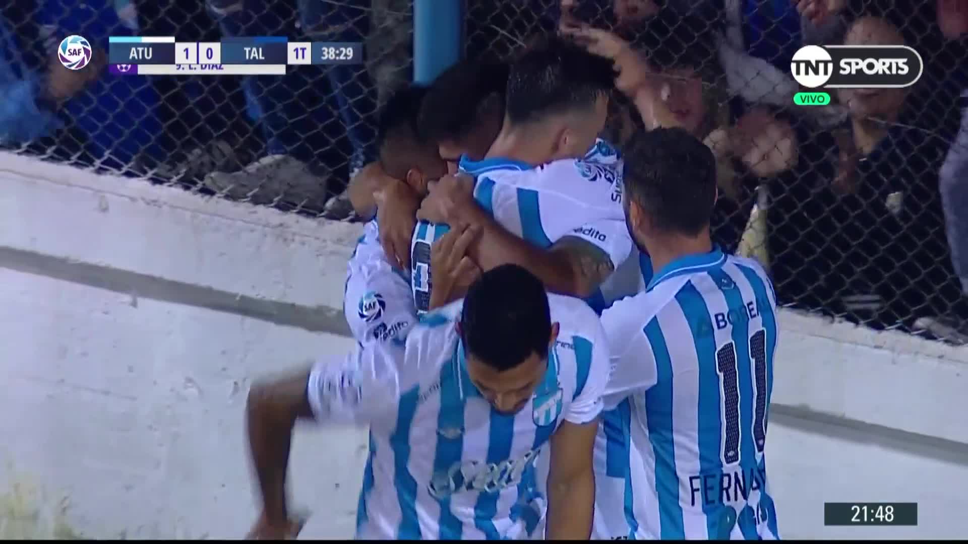 El gol de Atlético Tucumán