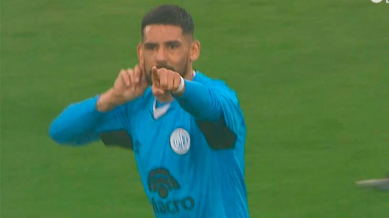 El gol de Jara de penal para el 1 a 1 de Belgrano ante Defensa y Justicia