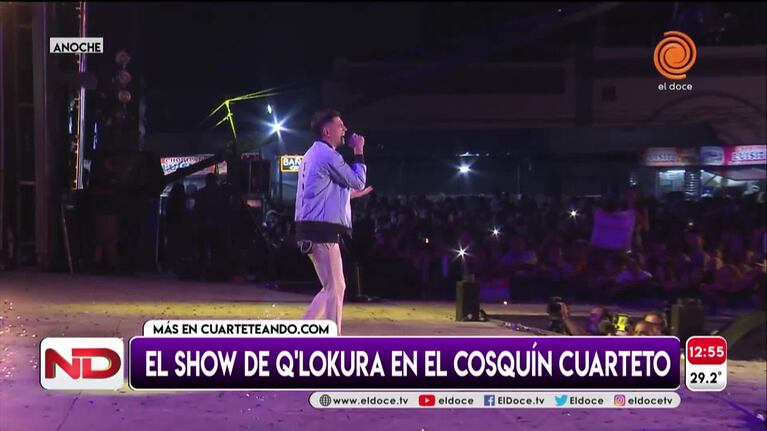 La emoción de Q´Lokura tras romperla en Cosquín 