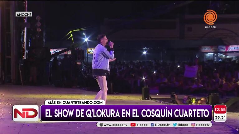 La emoción de Q´Lokura tras romperla en Cosquín