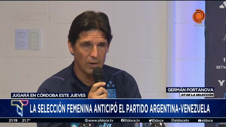 La Selección femenina palpitó el partido con Venezuela en Córdoba