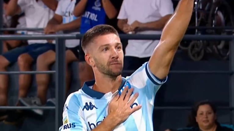 El gol de Vietto y el 2 a 0 de Racing ante Belgrano